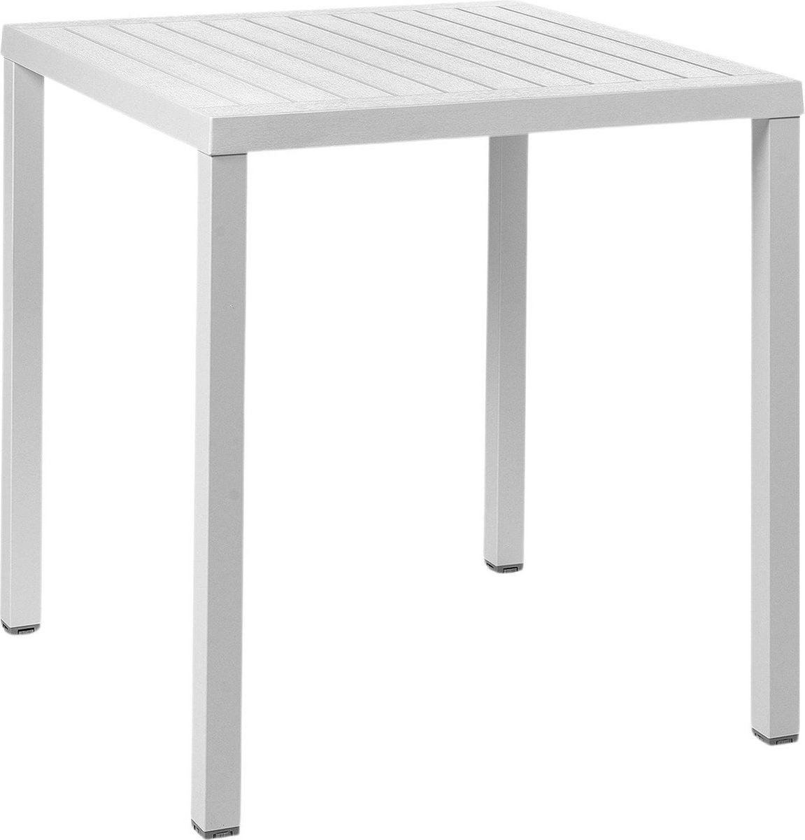 Nardi Cube 70 Gartentisch - 70x70 cm - stapelbar - bianco