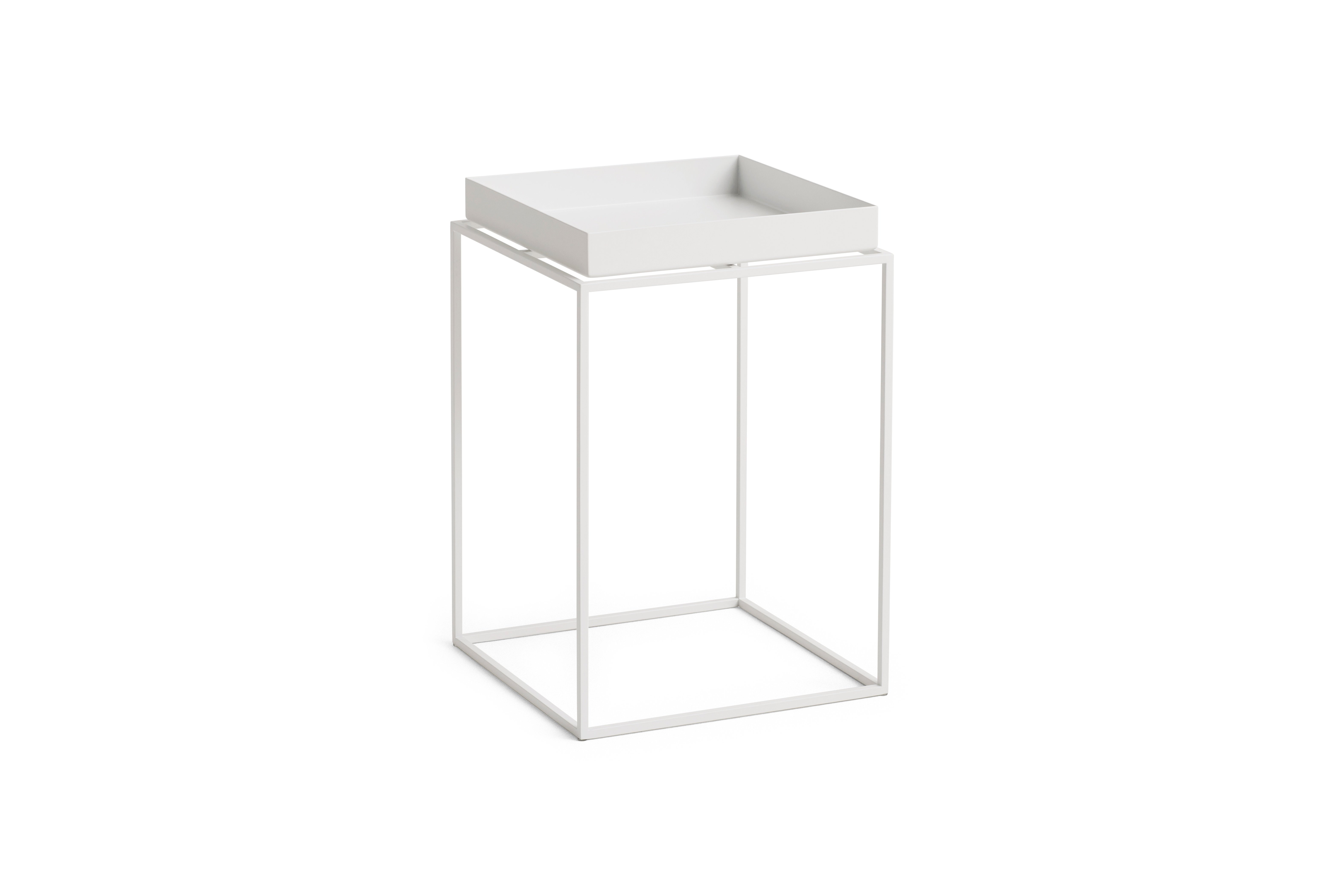 HAY - Tray Tisch - Small High - 30x30x44 cm - Weiß