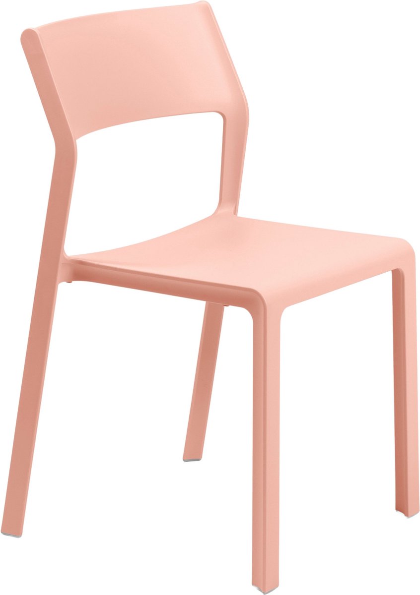Nardi Trill Bistrot Gartenstuhl - stapelbar - rosa bouquet