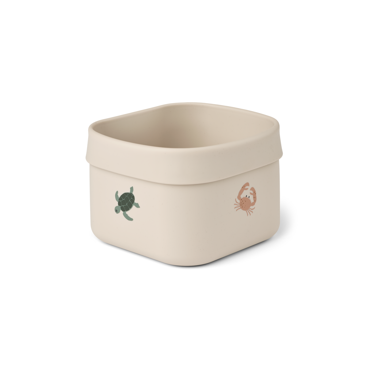 Liewood - Joachim Printed Bathroom Storage Basket - Sea creature / Sandy - One size