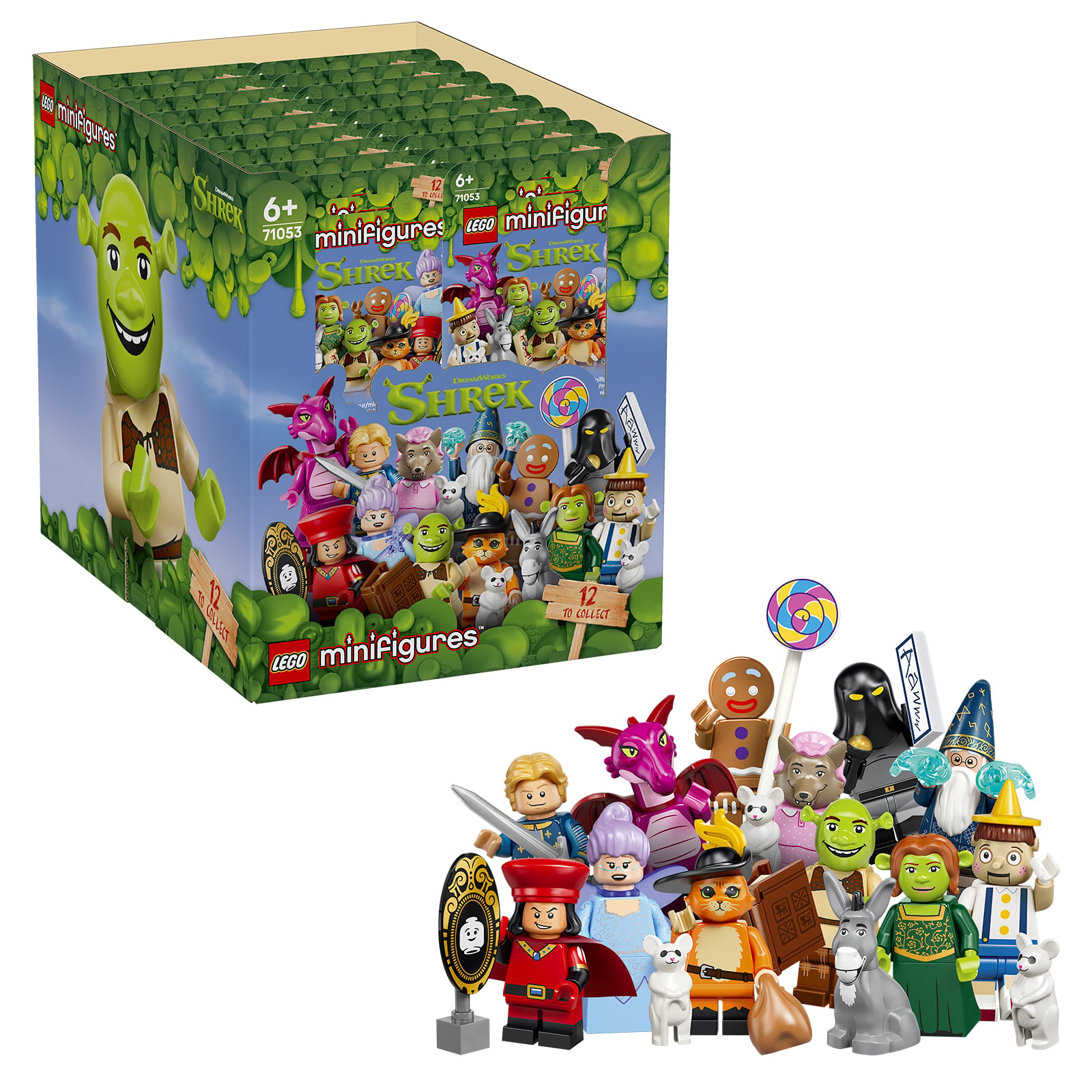 LEGO - Minifigures - Minifiguren Serie Shrek (36 Beutel) (71053)