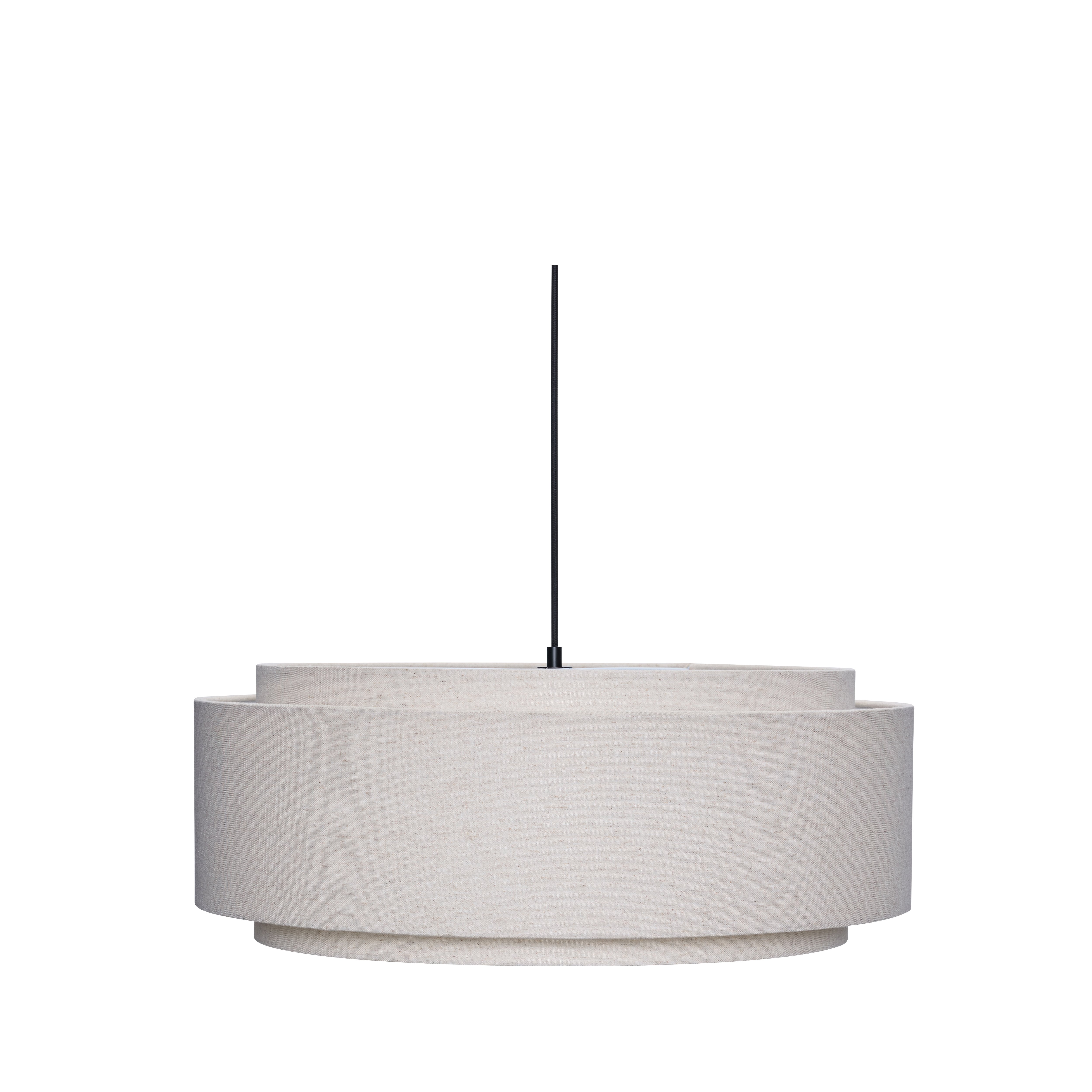 Hübsch - Sable Hängelampe - Sandfarben - ø60xh23cm
