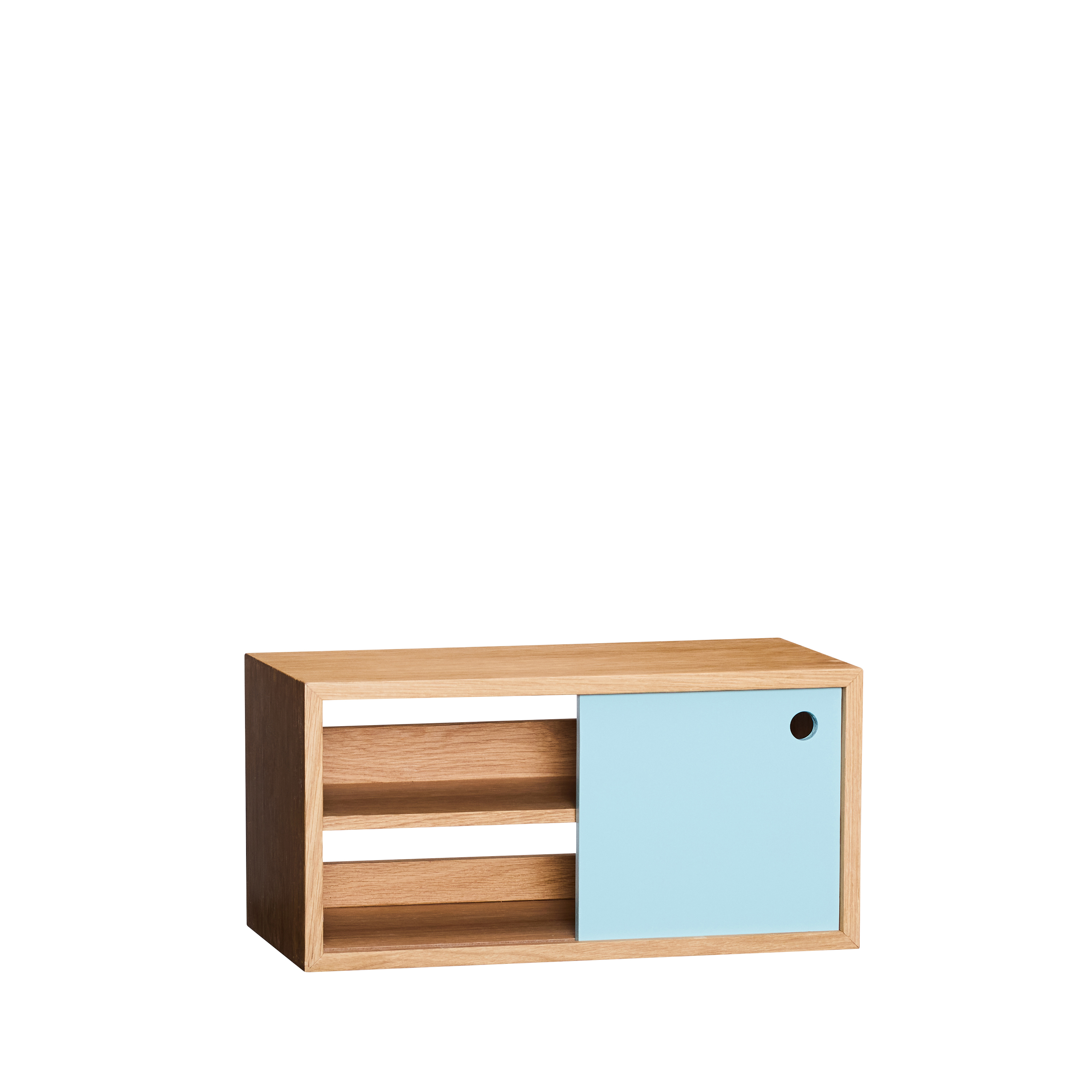 Hübsch - Slide Regal - Blau - 40x20xh20cm