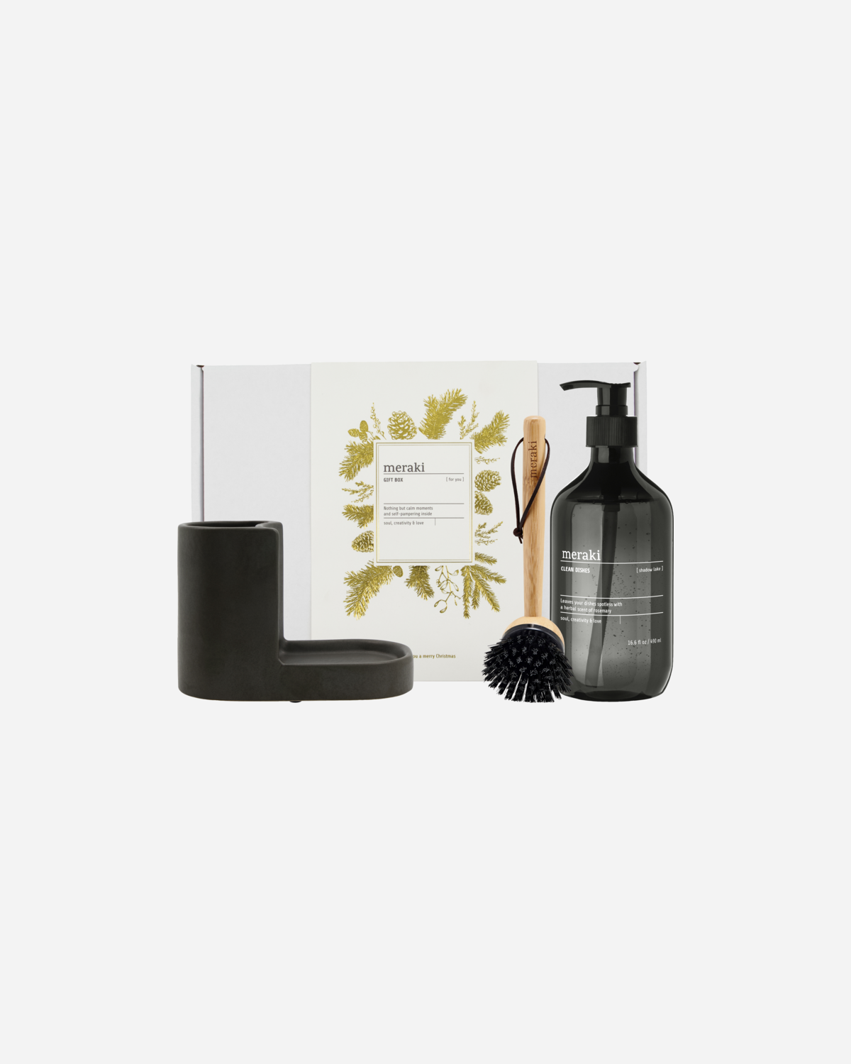 Meraki - Gift BoxCH Set - Dark Grey - 490 ml, L: 32 cm, W: 23.5 cm, H: 13.5 cm