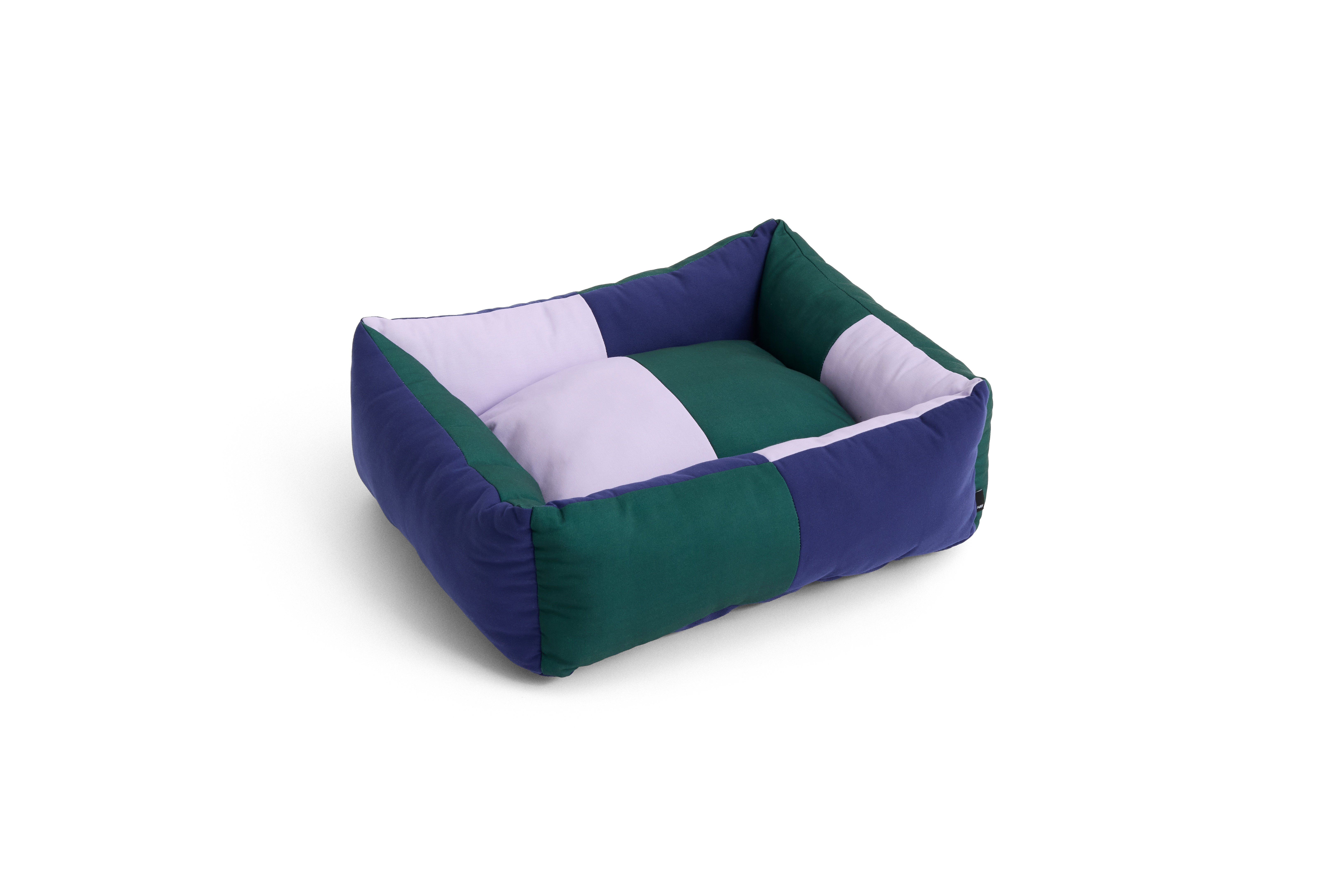 HAY - Hundekorb Zip Small - H21 x B52 x L60 cm - Grün & Lavendel