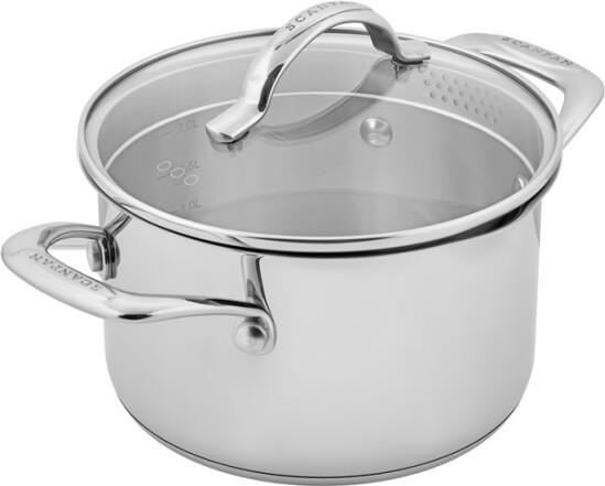 Scanpan - STS Schmortopf mit Deckel - Induktion - 2,5 L - Edelstahl