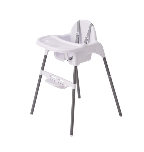 BabyDan - TinyDine 2-in-1 High Chair - White - 93 x 61 x 59 cm