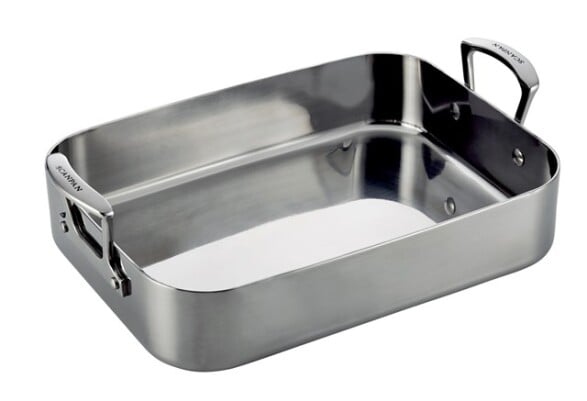 Scanpan - Fusion 5 Bräter - Induktion - 35x24 cm - Edelstahl