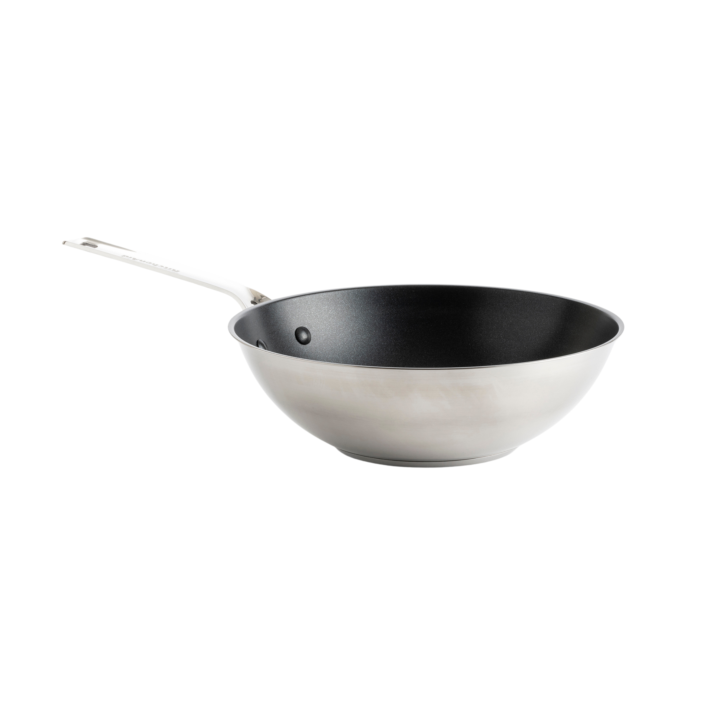 KitchenAid - Stainless Steel Sheet Wok - Silver - 28 cm