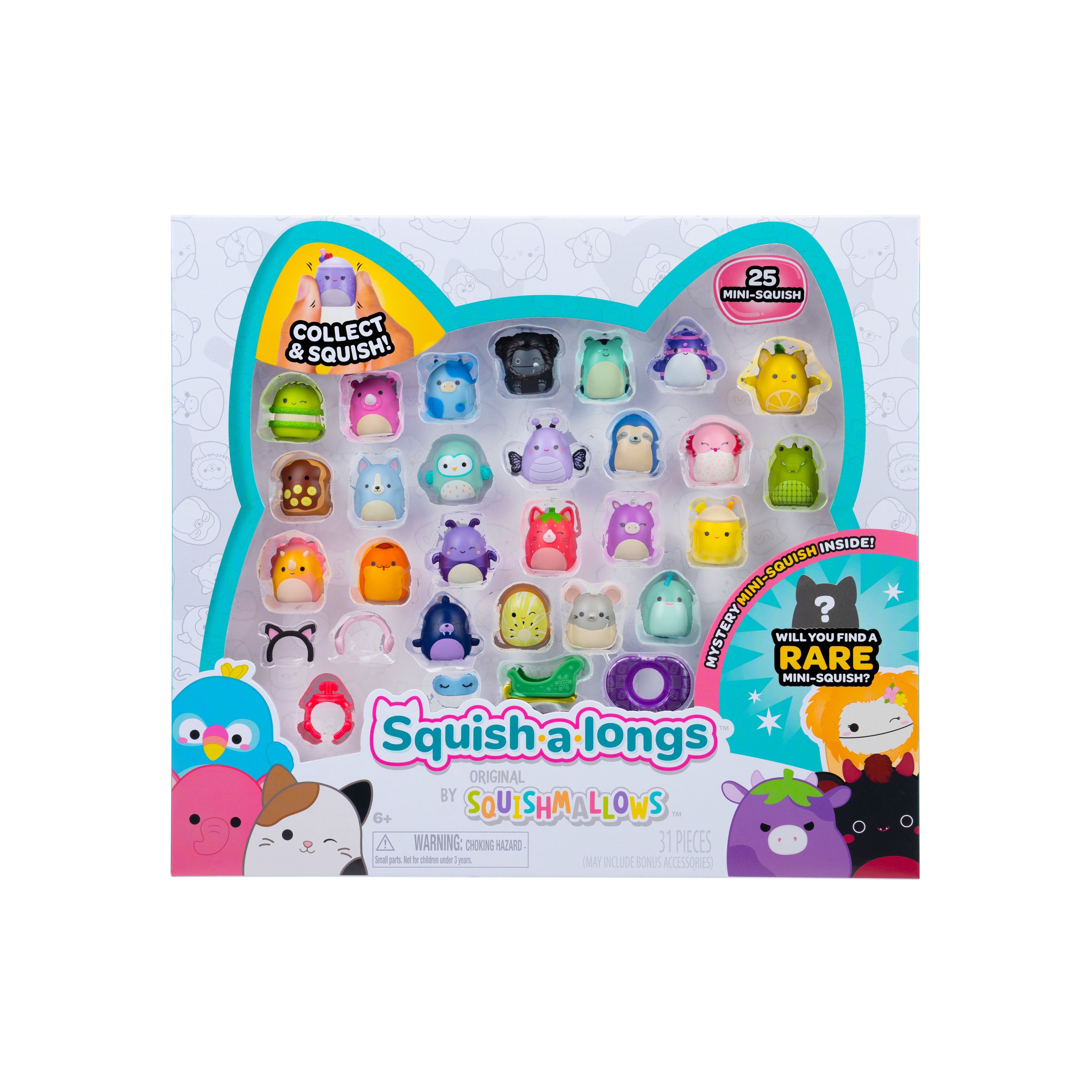 Squishalongs - 2.5 cm 25 Pack S7 (2620570)