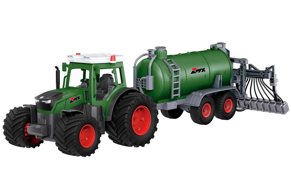 MX R/C Constructions - Tractor R/C w/spreader & light 2,4GHz 3,7V Li-Ion (471478)