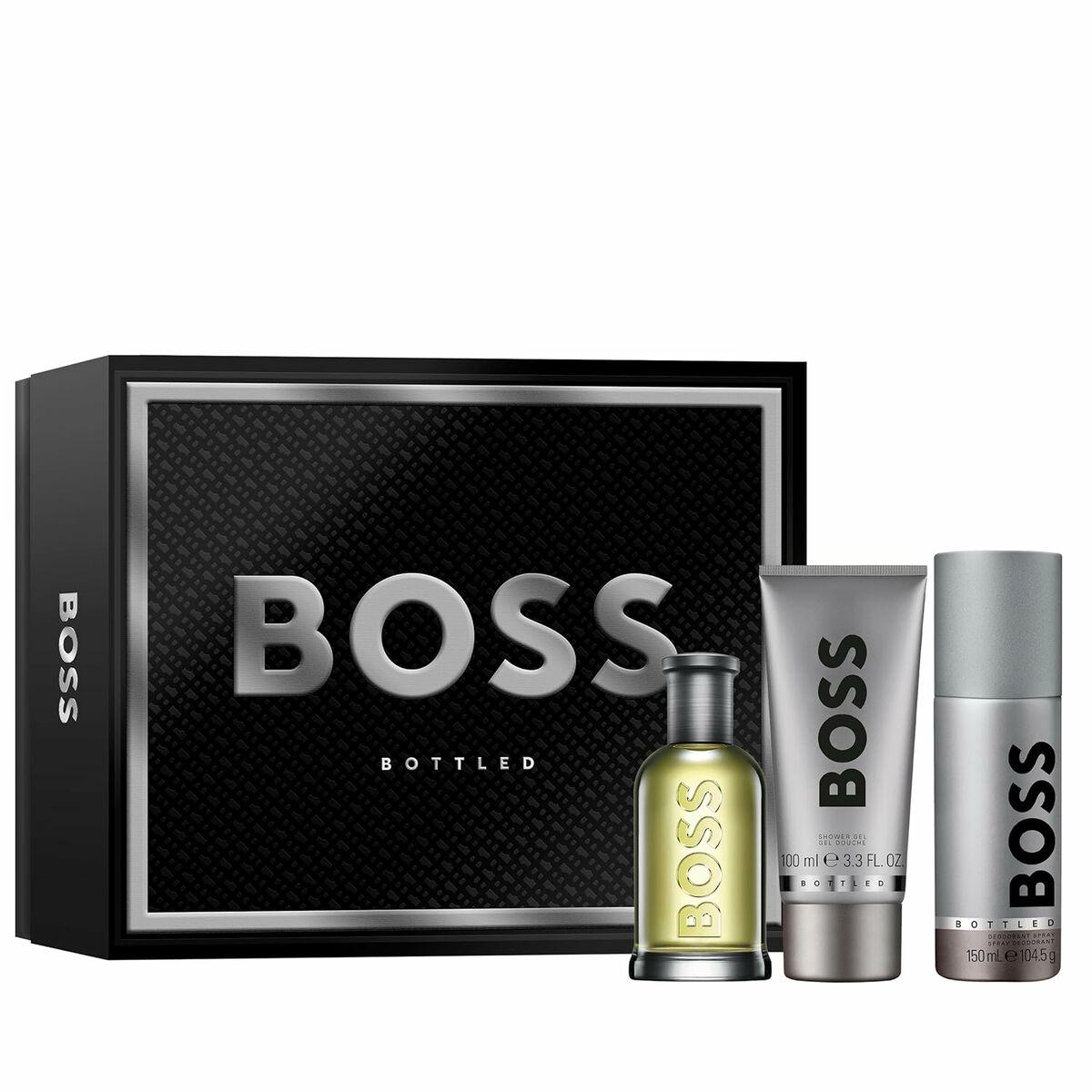 Hugo Boss - Boss Bottled EDT 100 ml + Deo Spray + Showergel - Giftset