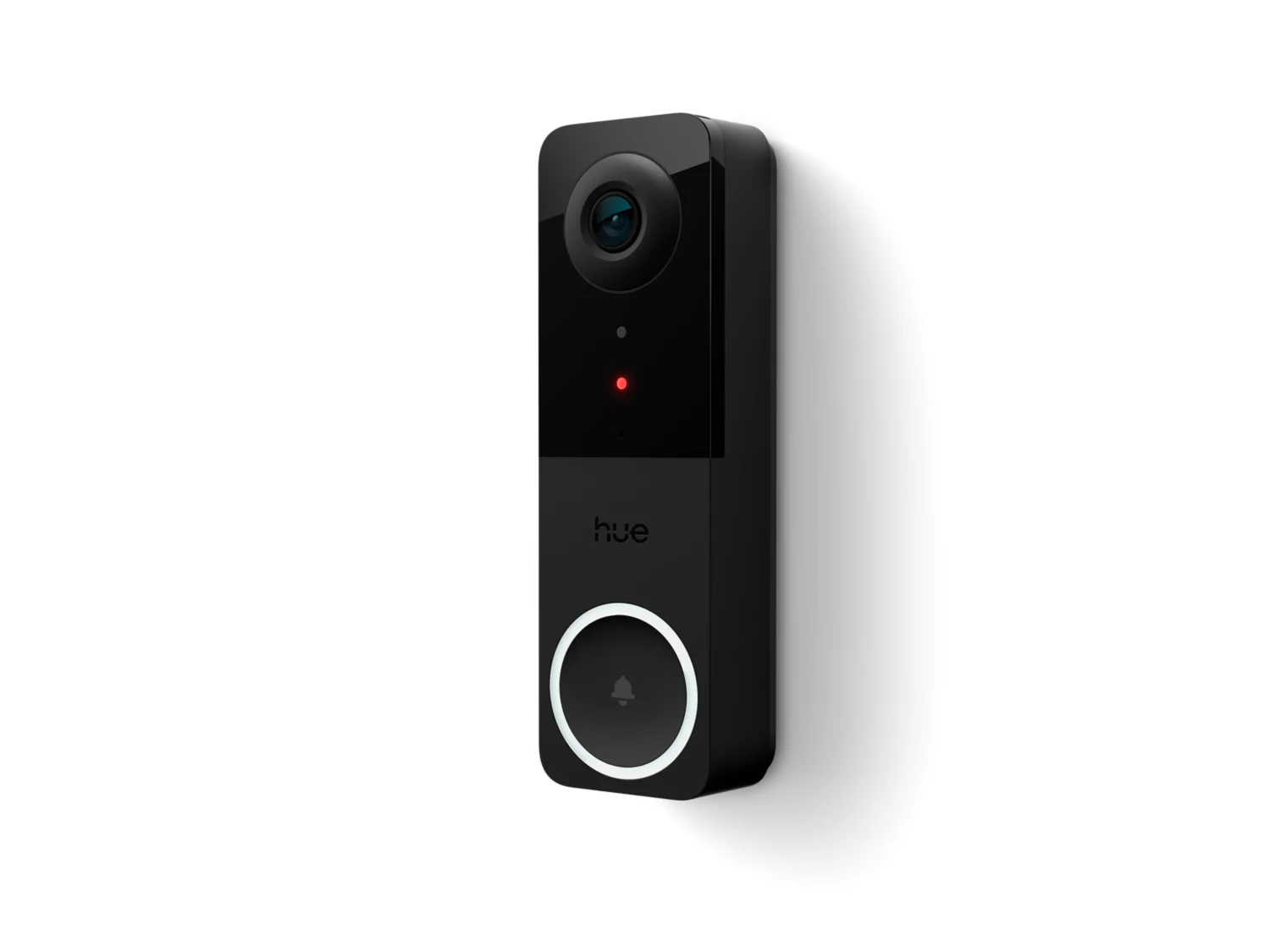Philips Hue - Wired Video Doorbell Camera Black