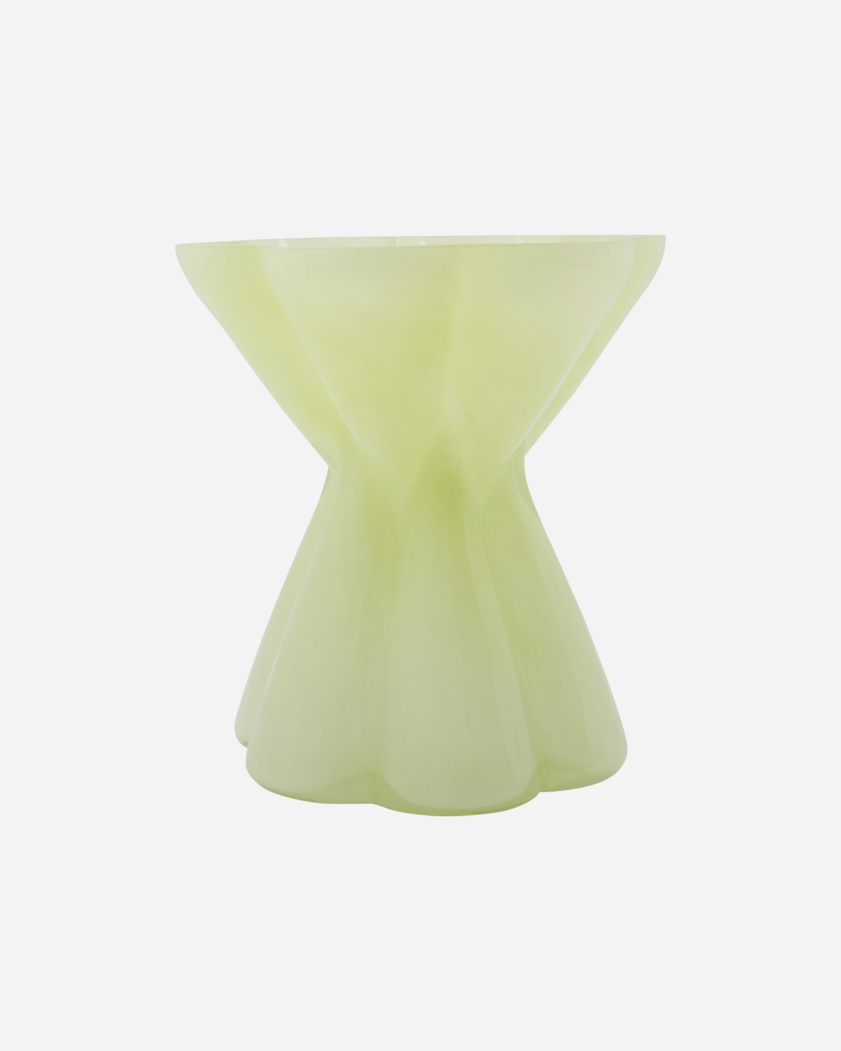 House Doctor - Say Vase - H21,5 cm - Gelb