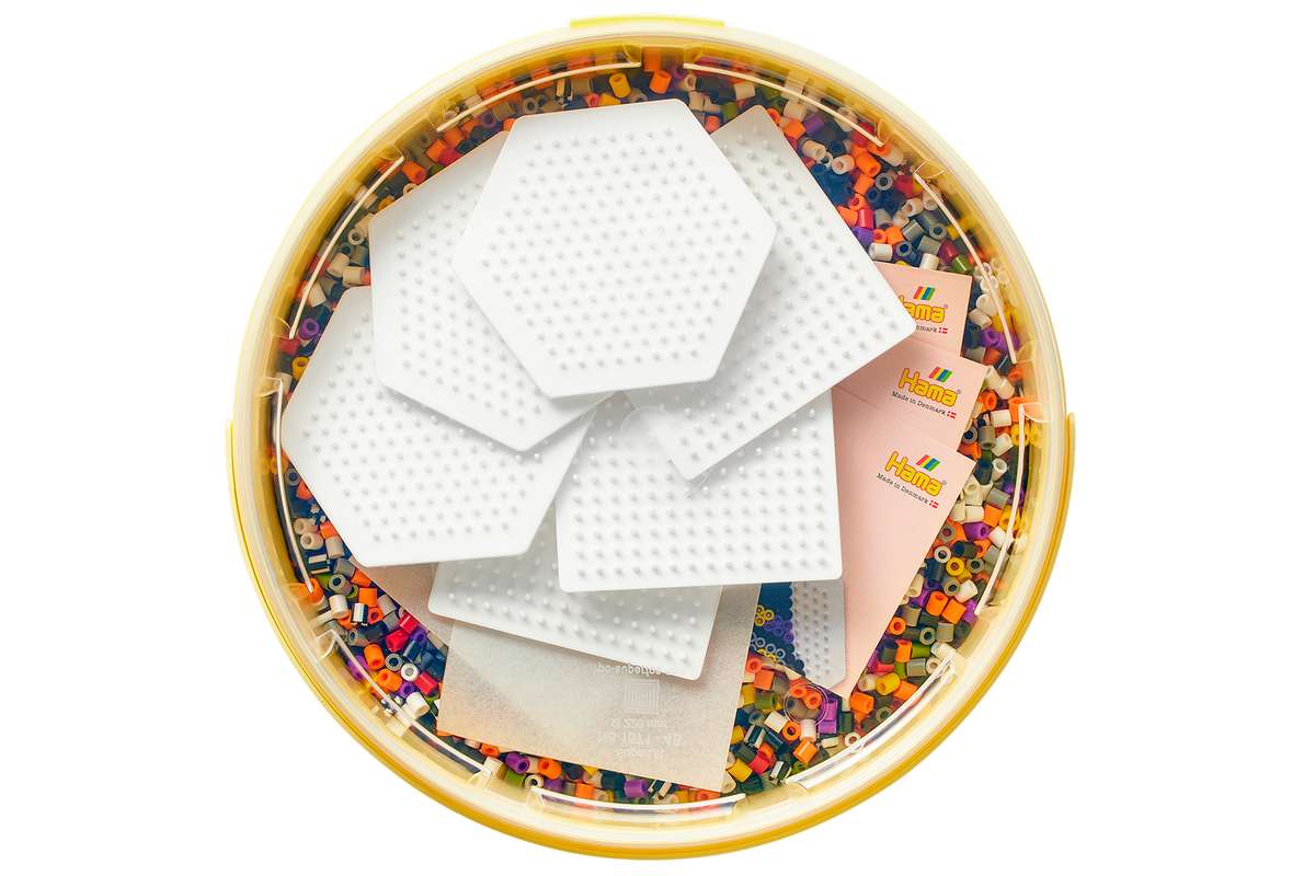 Hama - Midi Beads 30,000pcs +3 Sheets, Halloween (382803)