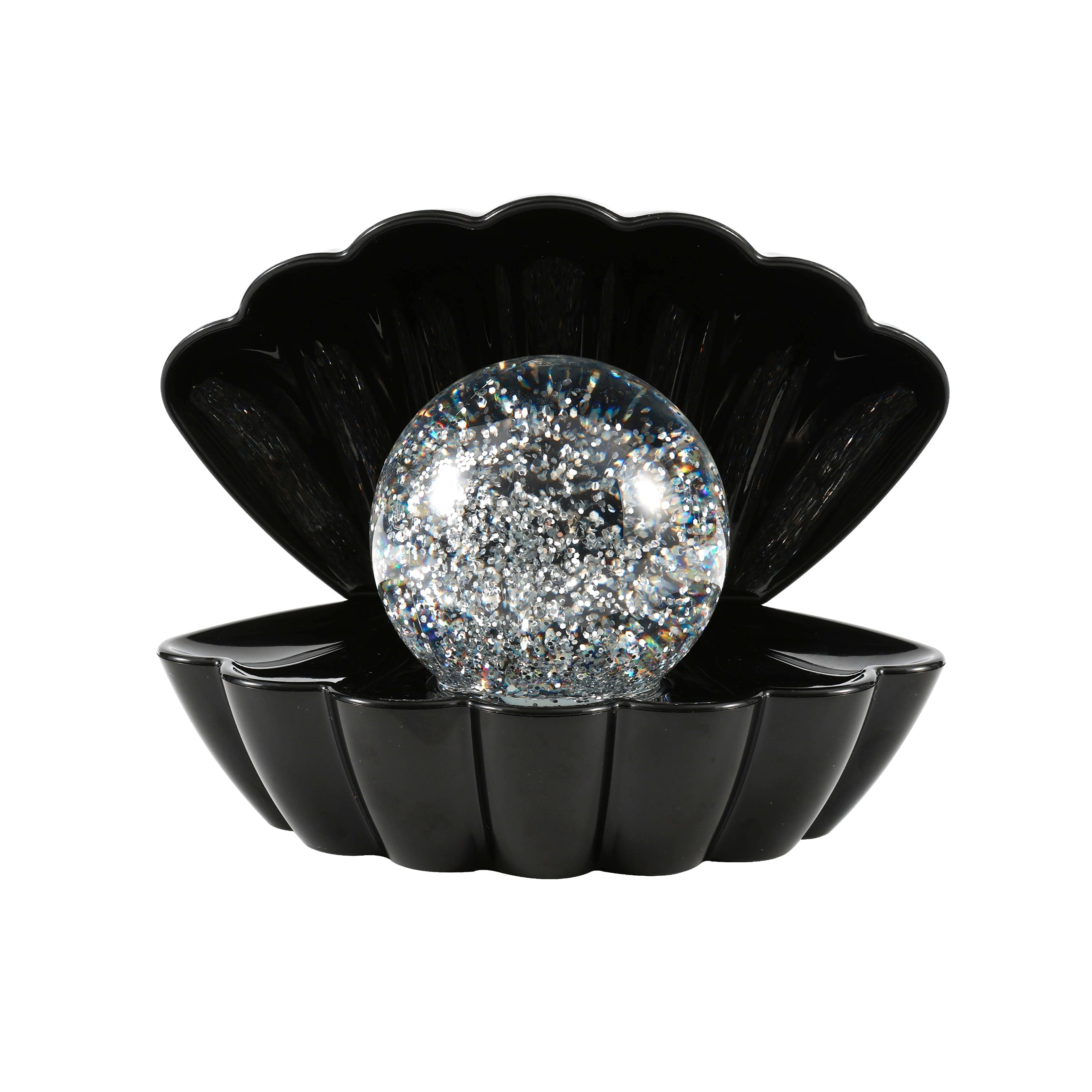 iTotal - Shell Lamp - Black - 17.6 × 12.6 × 14.6 cm