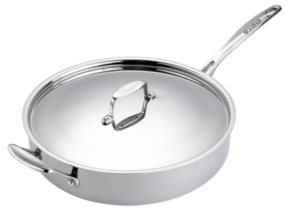 Scanpan - Fusion 5 Sautierpfanne mit Deckel - Induktion - 28 cm - Edelstahl