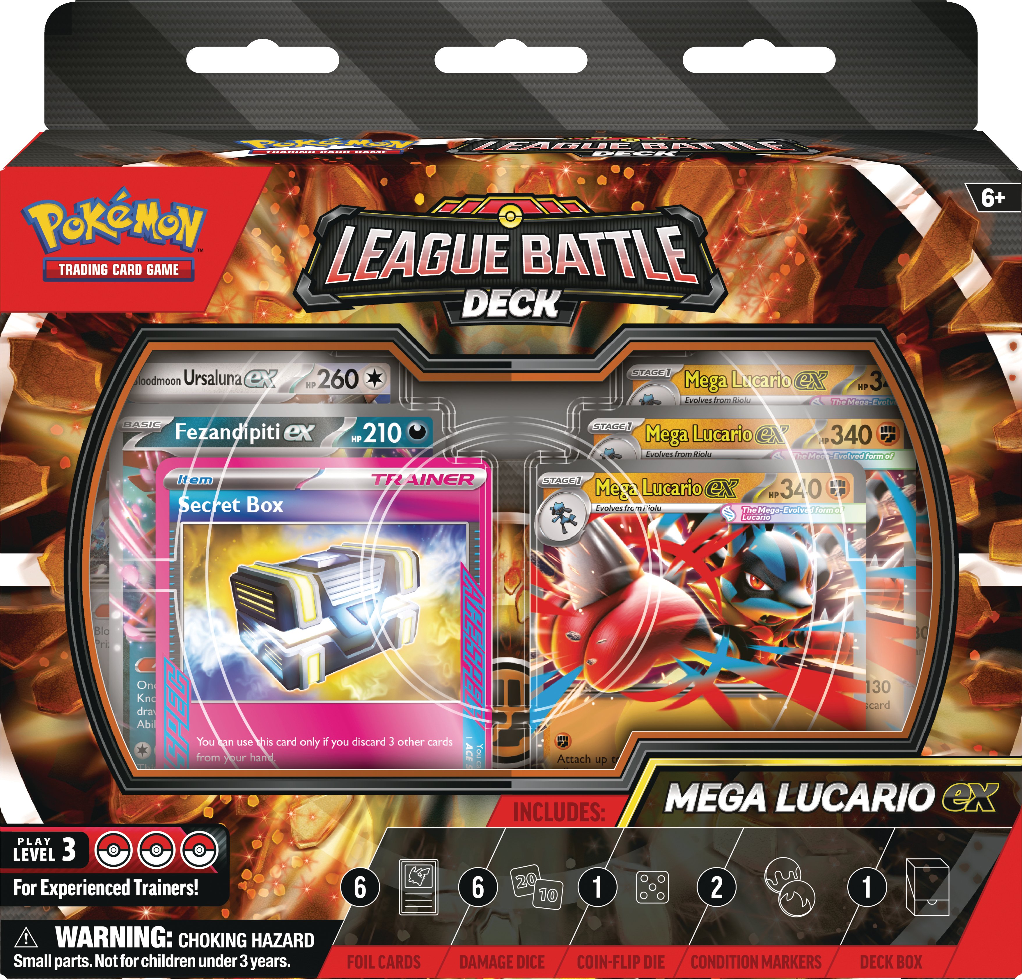 Pokémon - Mega Lucario ex League Battle Deck Box (POK10360-101)