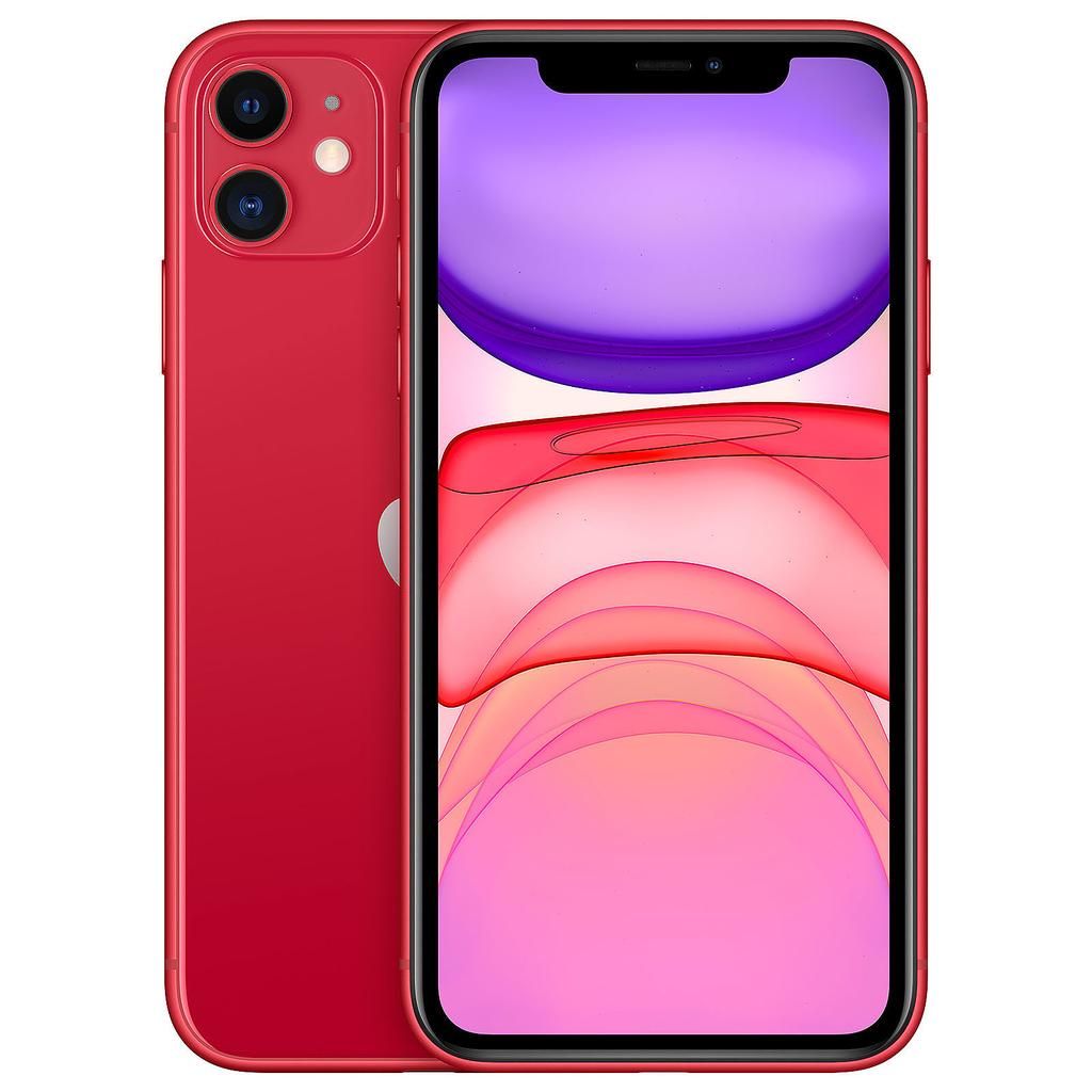 Apple iPhone 11 - Rot - 128 GB - Physische SIM-Karte + eSIM