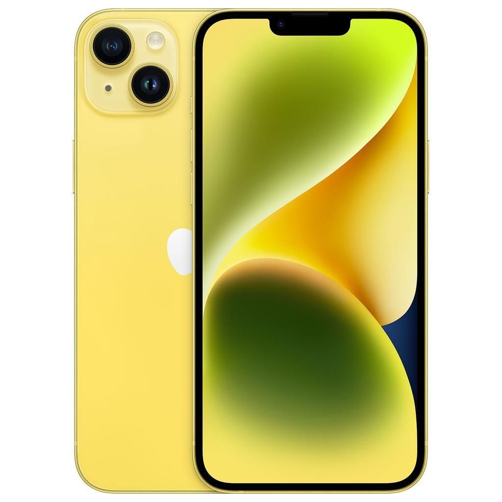 Apple iPhone 14 Plus - Gelb - 128 GB - Physische SIM-Karte + eSIM