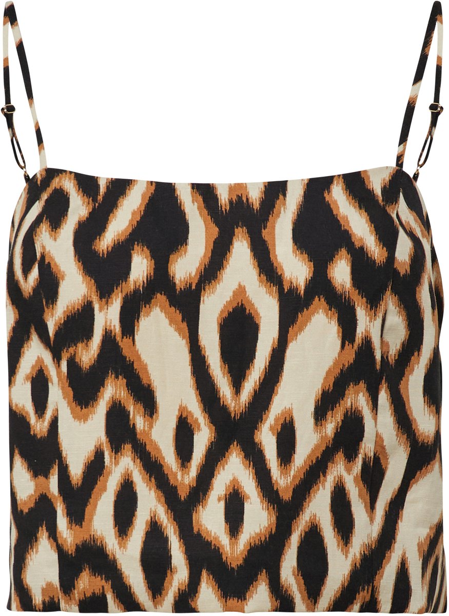 Rüschen-Top mit Print für Damen COMMA 1