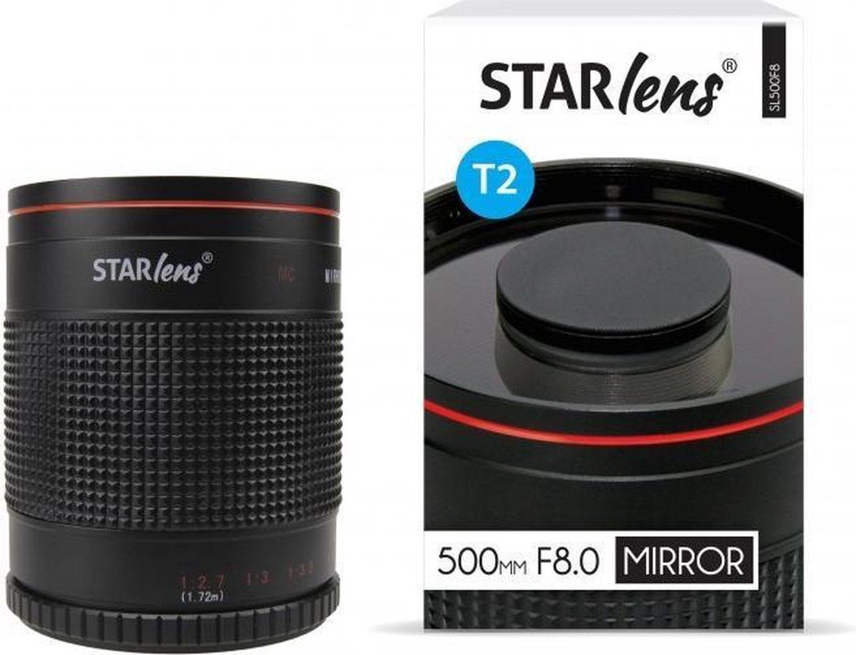 Starblitz 500mm F8 - Spiegelobjectief - Festbrennweite - Canon EF