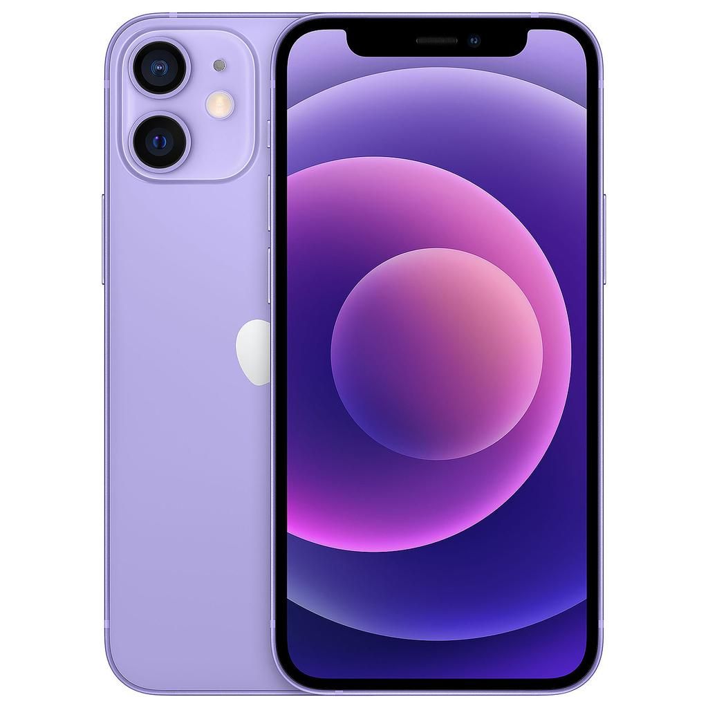 Apple iPhone 12 mini - Violett - 64 GB - Physische SIM-Karte + eSIM
