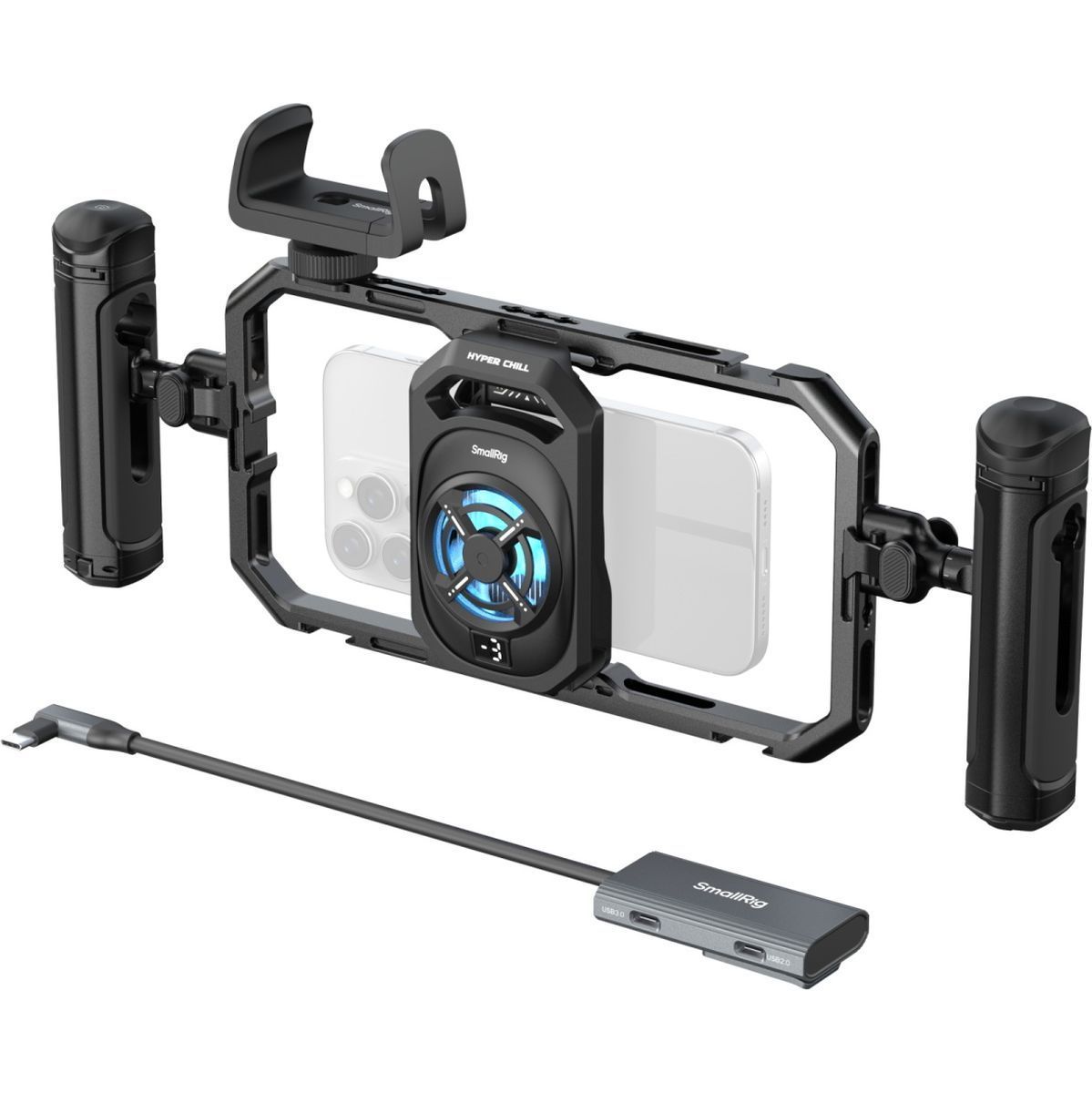 SmallRig 5276 - Handheld Phone Cage - Actieve koeling 15W - Tweede kans