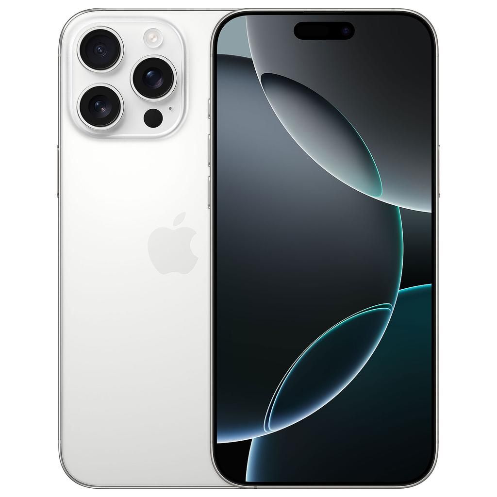 Apple iPhone 16 Pro Max - Weiß Titan - 512 GB - Physische SIM-Karte + eSIM