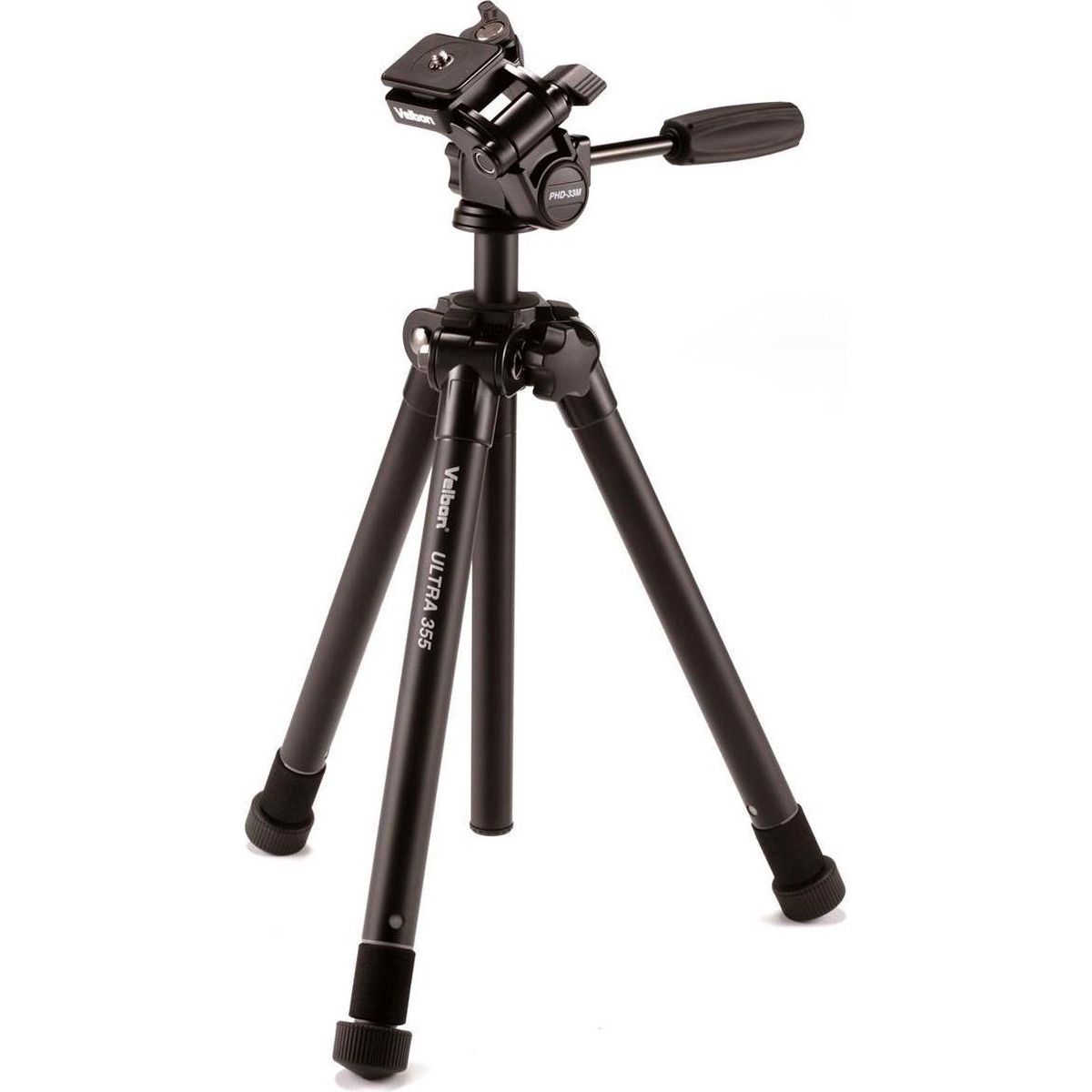 Velbon Ultra 355 - Leichtes Stativ - Kompakt 36,4 cm - Min. Höhe 18 cm