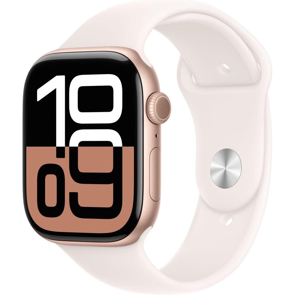 Apple Watch Series 10 - 46 mm - Aluminium - Roségold - GPS + Cellular