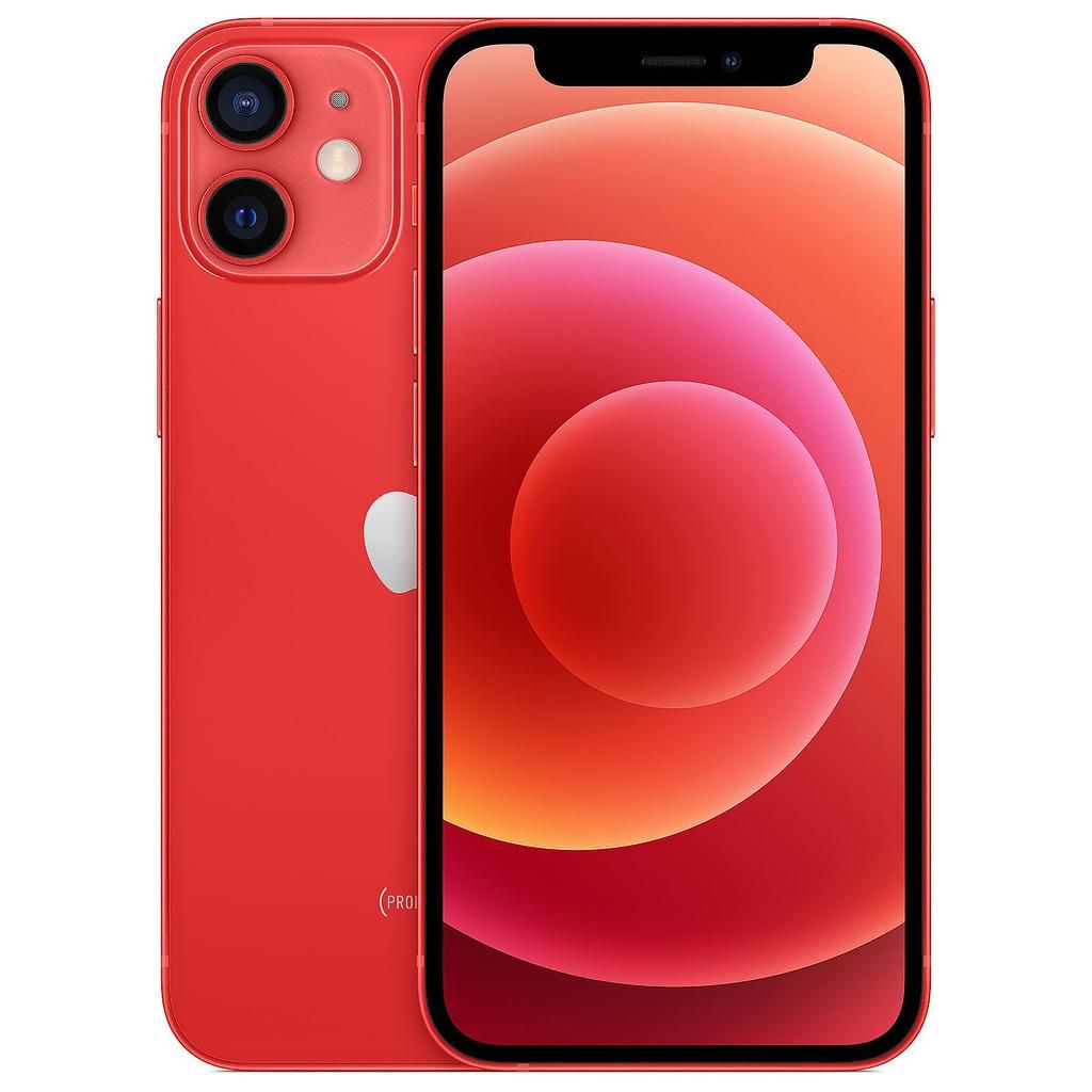 Apple iPhone 12 mini - Rot - 64 GB - Physische SIM-Karte + eSIM