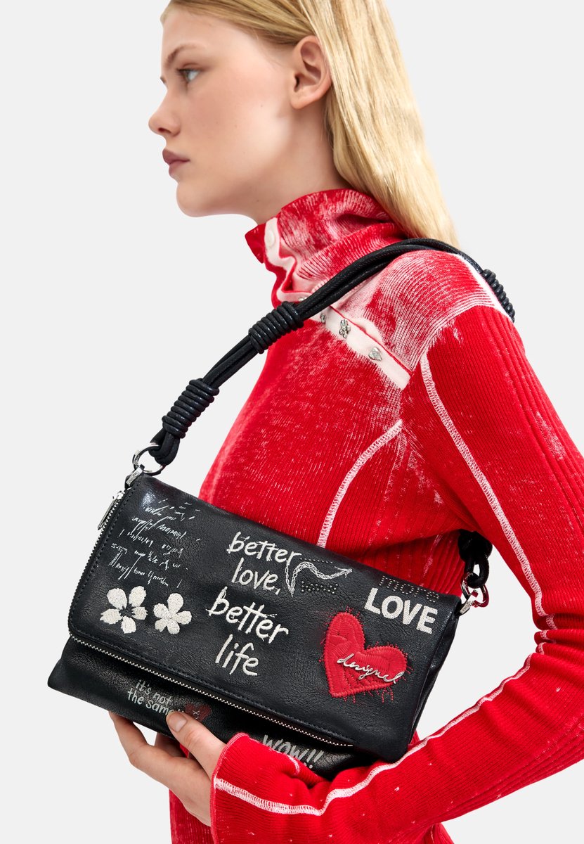 Schultertasche Damen Desigual Wow Murano