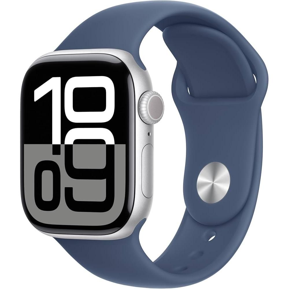 Apple Watch Series 10 - 42mm - Aluminium - Silber - GPS + Cellular