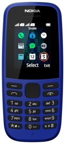 Nokia 105 (2019) - Mobiltelefon - Blau
