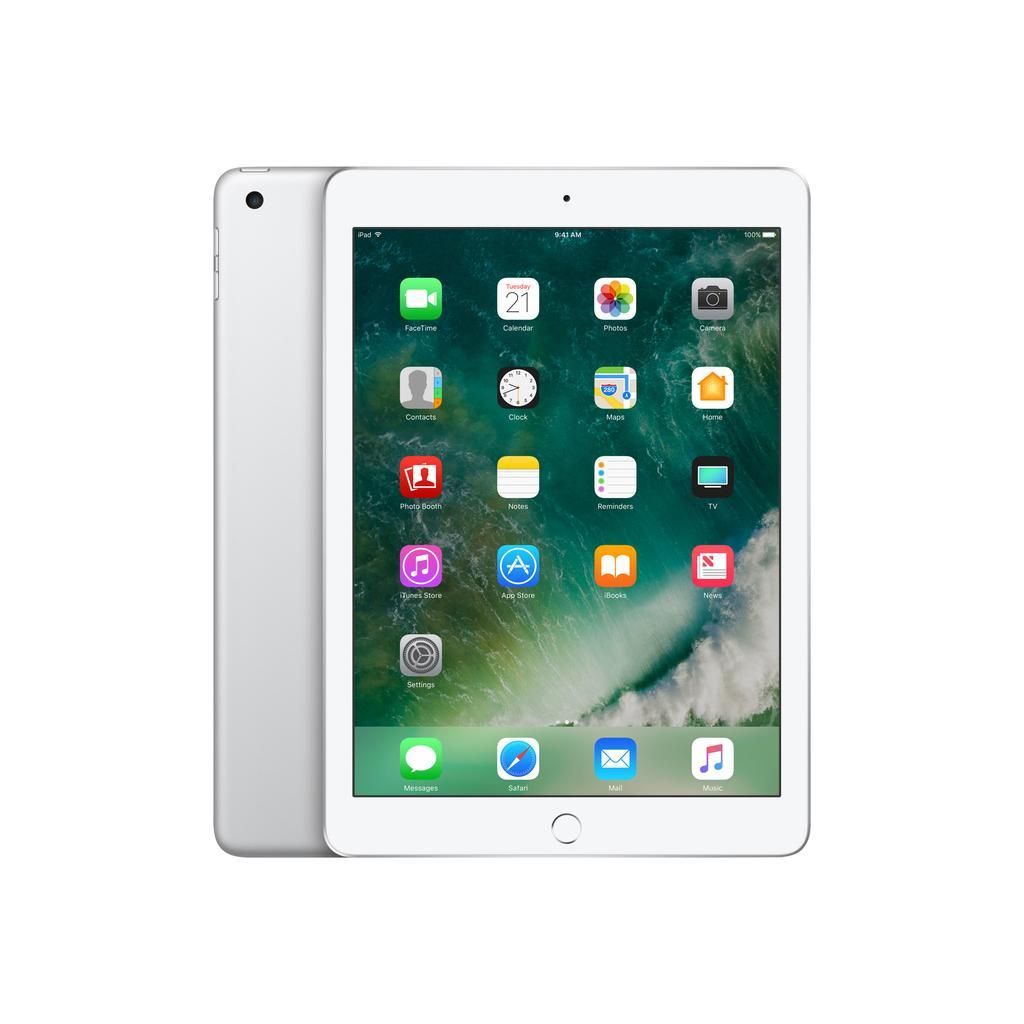 Apple iPad 6 (2018, A10 Serie) - Silber - 32 GB - WLAN + 4G