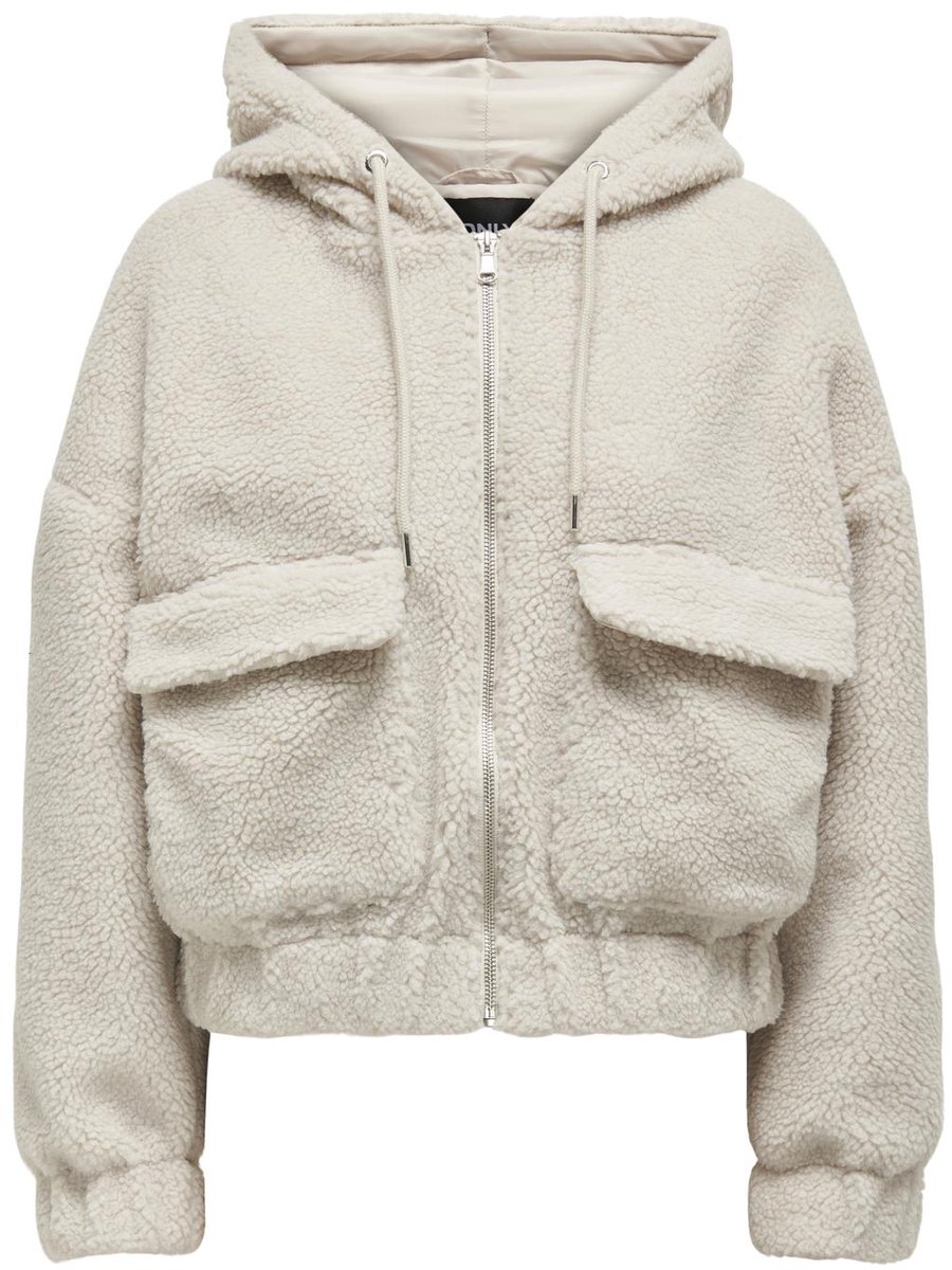 Fleece mit Kapuze Damen Only Teddy Onltanja