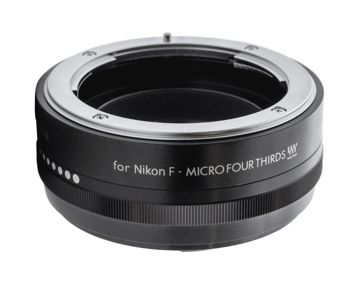 Kenko Mount Adapter Nikon F - MFT Camera - Handmatige scherpstelling - Antireflex mattierte Oberfläche