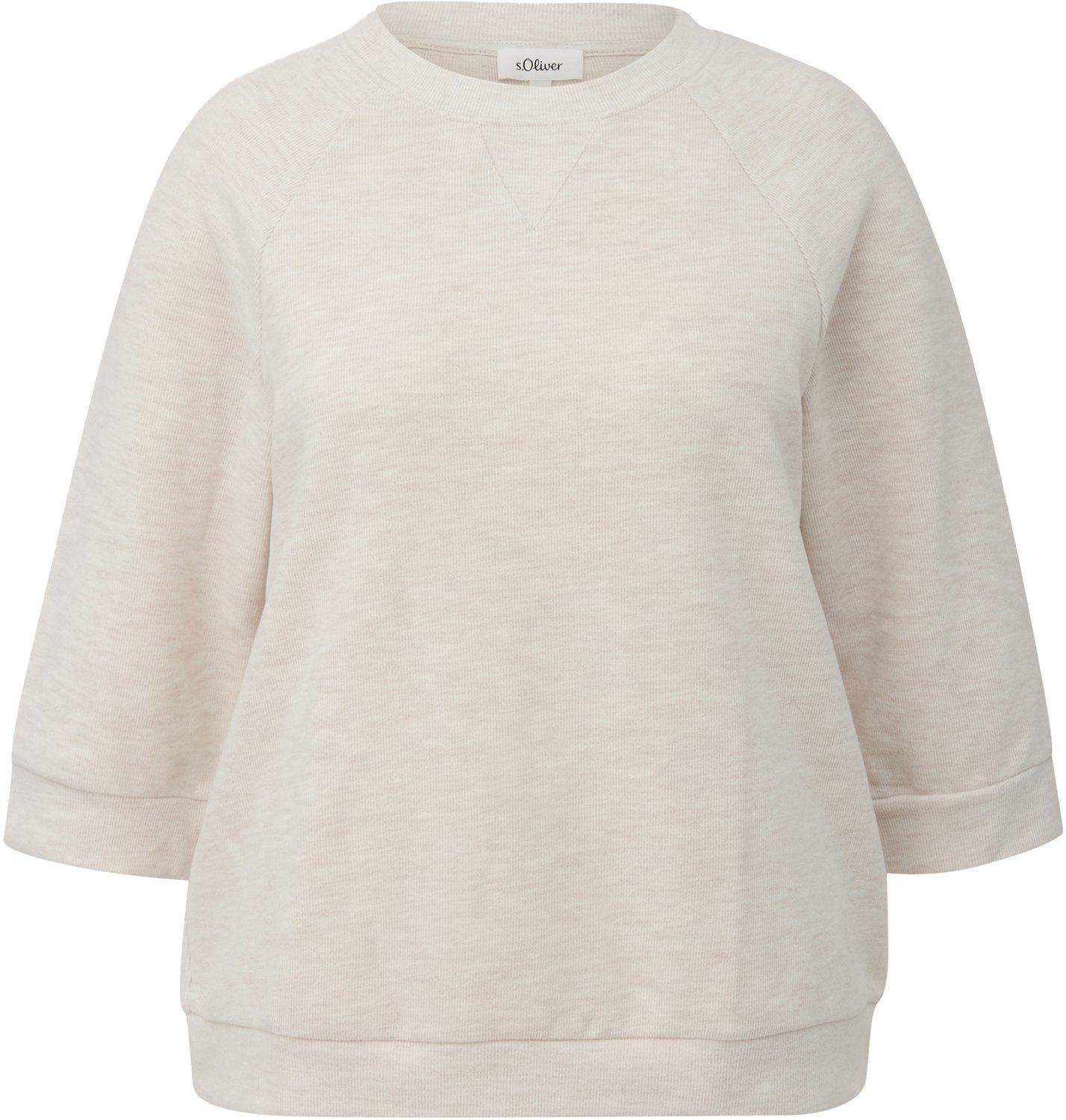 Damen Sweatshirt Relaxed Fit mit 3/4 Raglanärmeln s.Oliver