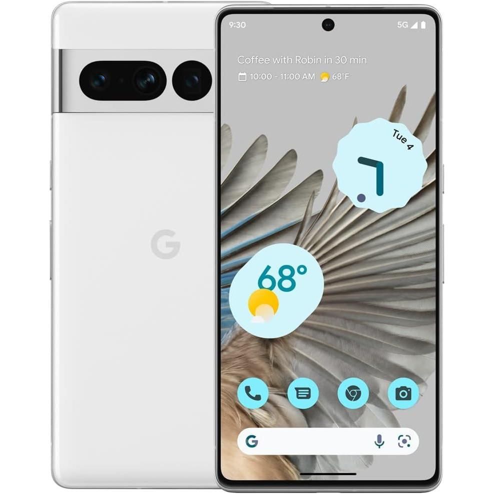 Google Pixel 7 Pro - Weiß - 256 GB - Physische SIM-Karte + eSIM