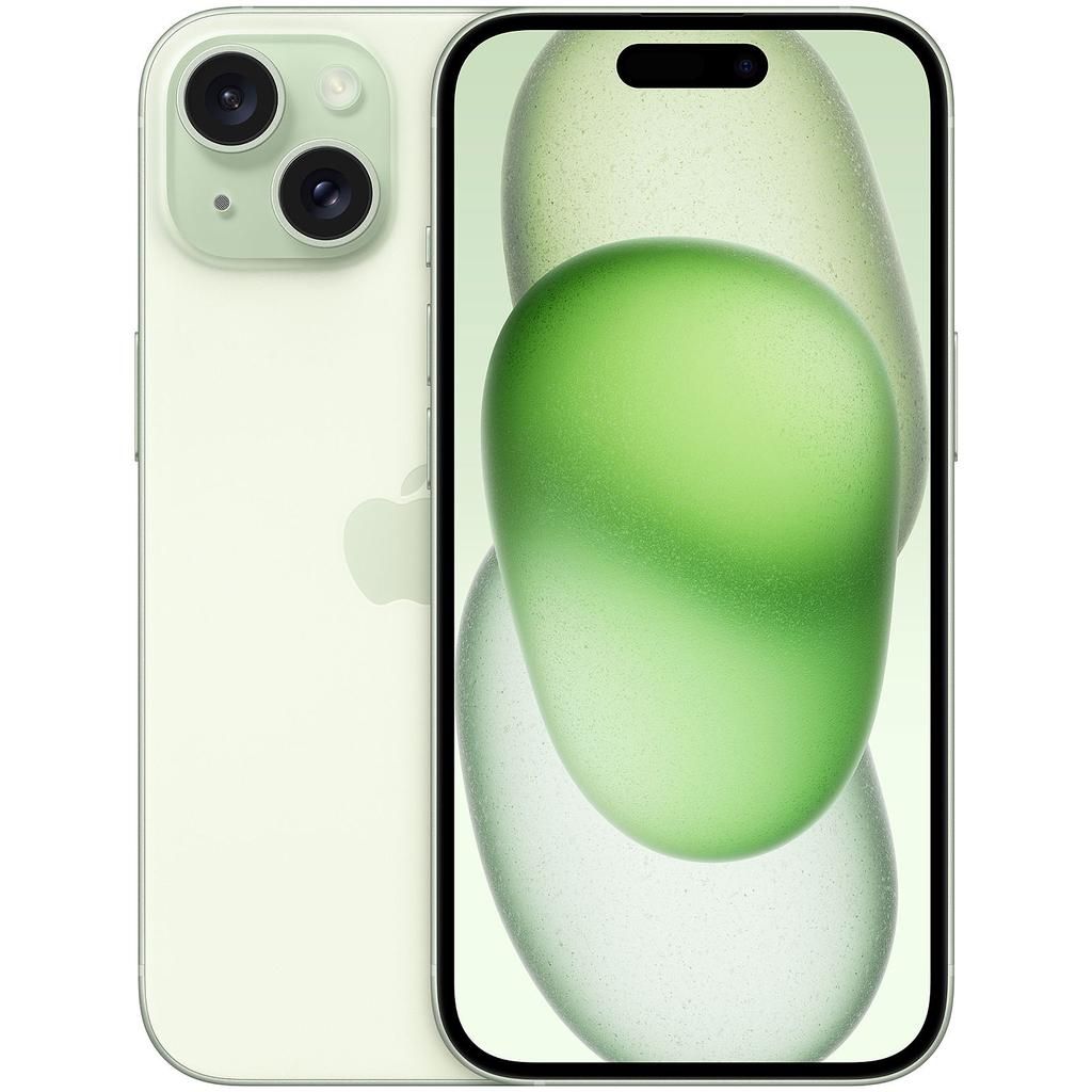 Apple iPhone 15 - Grün - 512 GB - Physische SIM-Karte + eSIM