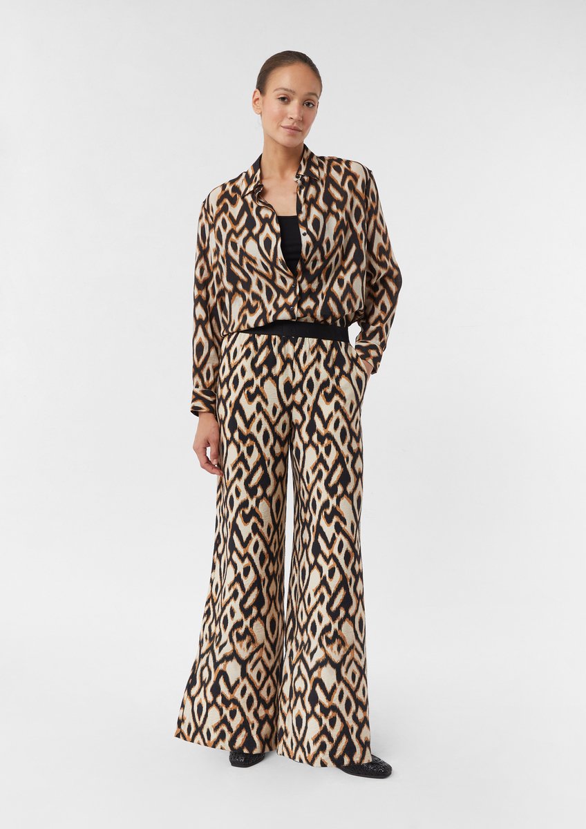 Palazzo-Hose aus Viskose für Damen COMMA
