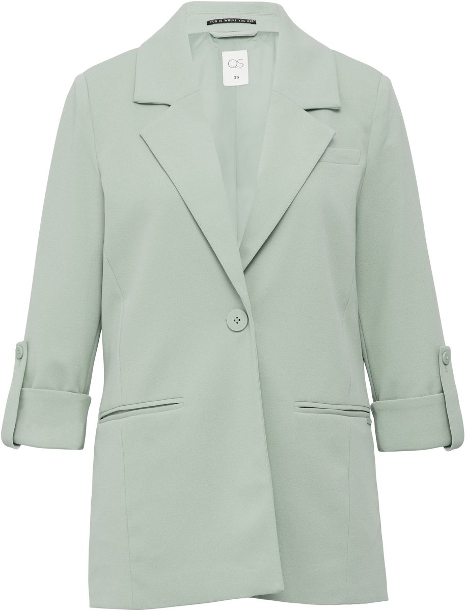 Blazer mit hochgeschlagenen Ärmeln Damen QS