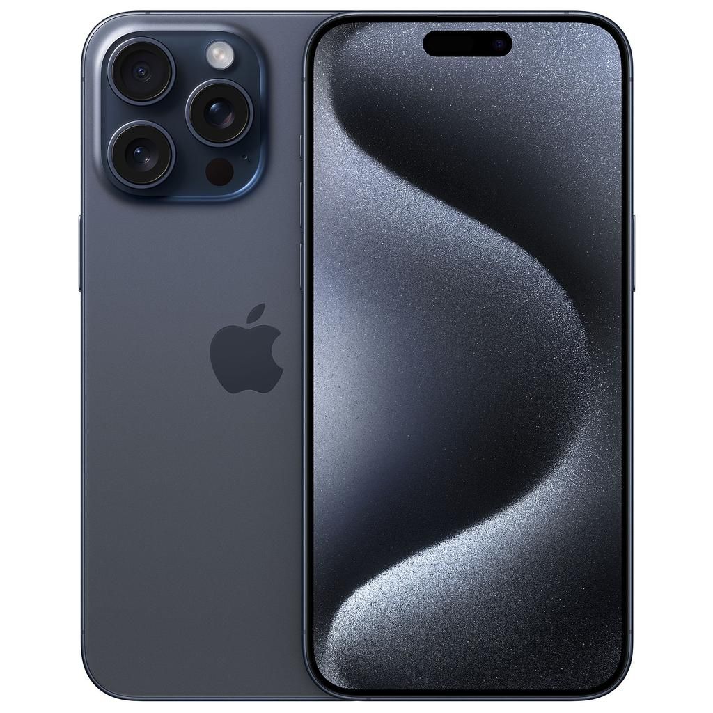 Apple iPhone 15 Pro Max - Blau Titan - 512 GB - Physische SIM-Karte + eSIM