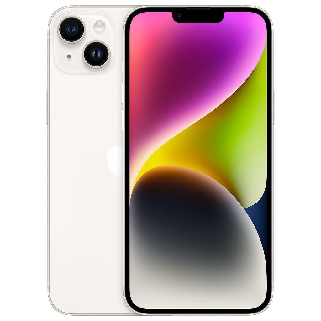 Apple iPhone 14 Plus - Polarstern - 128 GB - Physische SIM-Karte + eSIM