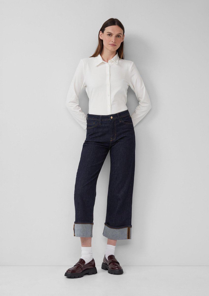 Jeans Stickerei Logo / Denim 360° Damen s.Oliver Suri