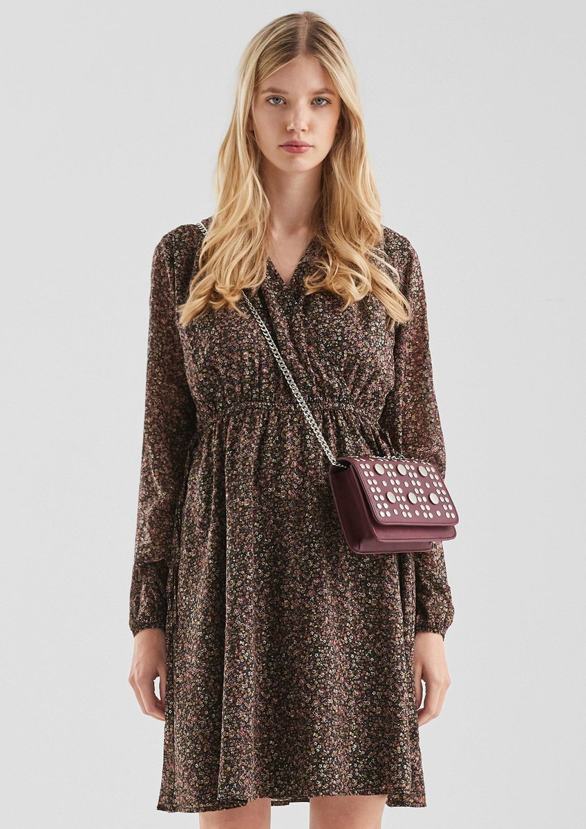 Kleid mit Ganzflächendruck Damen QS