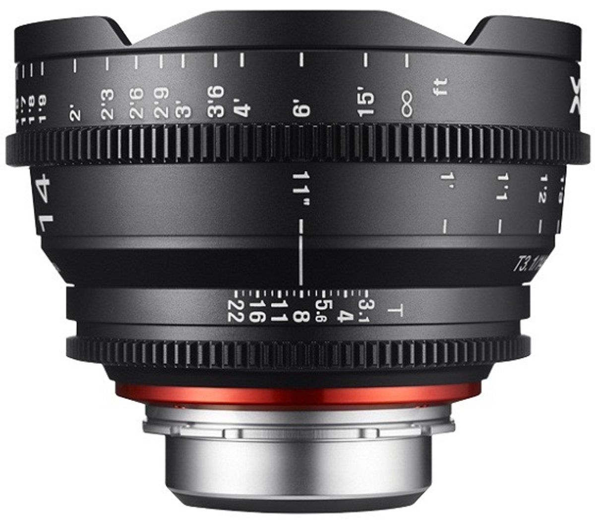 XEEN 14mm T3.1 - Canon EF Objektiv - Ultra Multi Coating - 11 Blendenlamellen