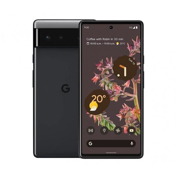 Google Pixel 6 - Schwarz - 128 GB - Physische SIM-Karte + eSIM