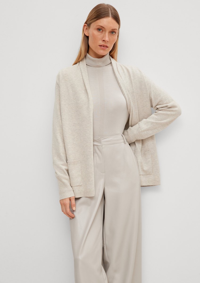 Damen Langer Viskose Cardigan COMMA